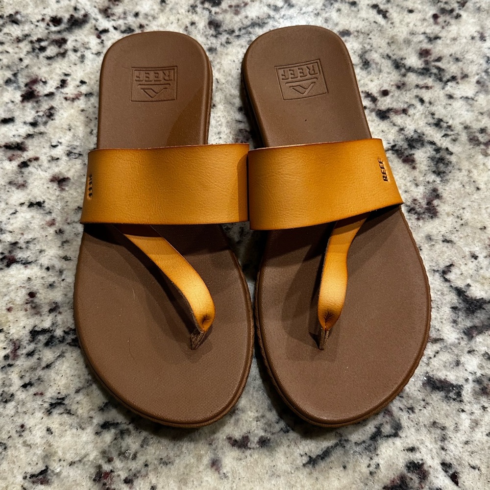 Brand new, never worn Reef sandals